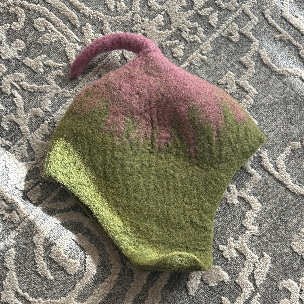 Vintage Pixie Hat - Victorian 100% Wool